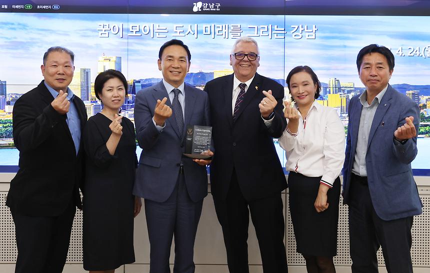 아시아라켓볼협회 감사패 전달 - 3