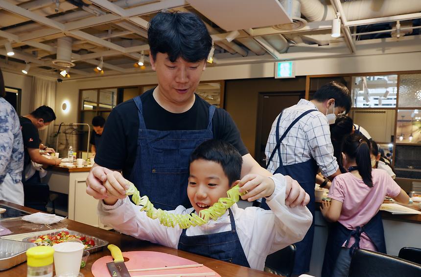 아빠와 함께 채소요리 - 8