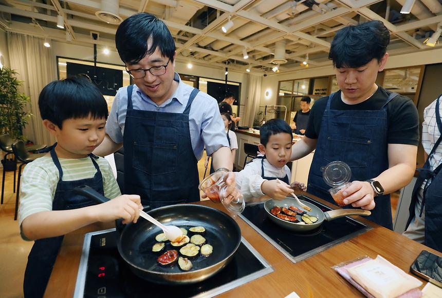 아빠와 함께 채소요리 - 5