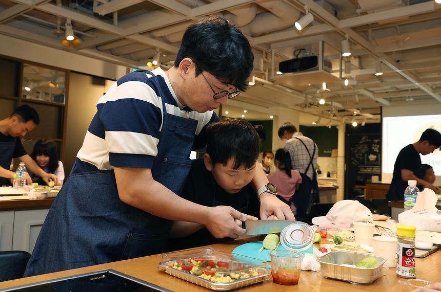 아빠와 함께 채소요리 - 4