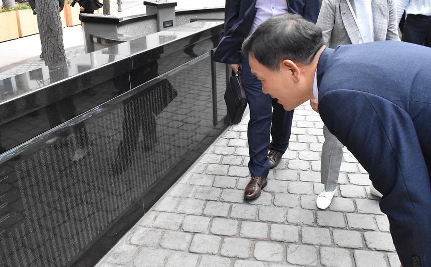 미주 도산안창호기념관 부지 방문 - 4
