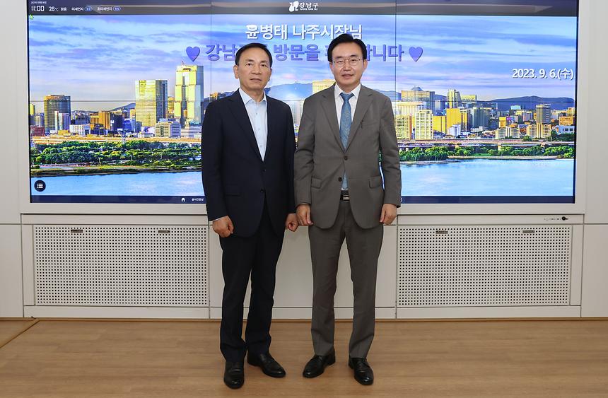 윤병태 나주시장 방문 - 2