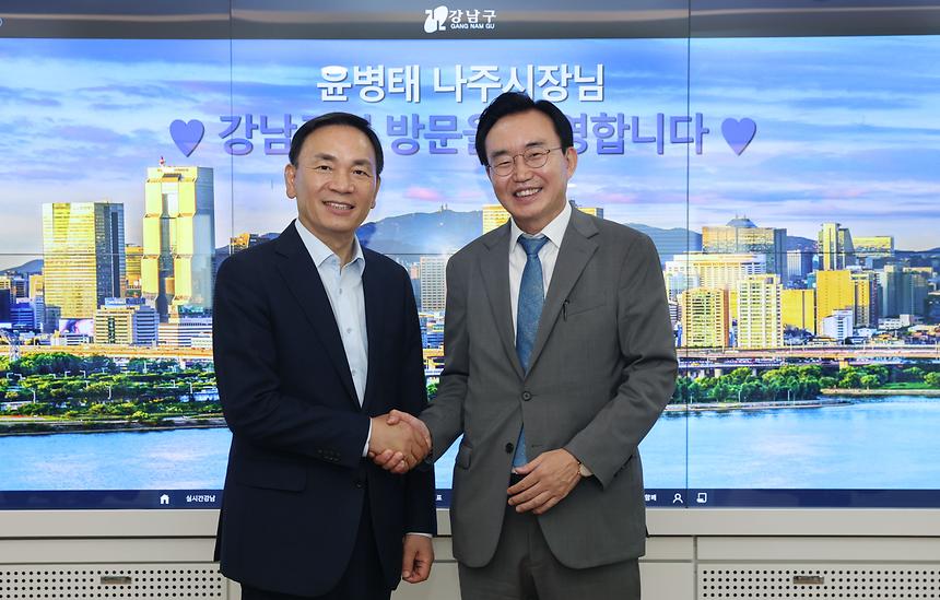 윤병태 나주시장 방문 - 1