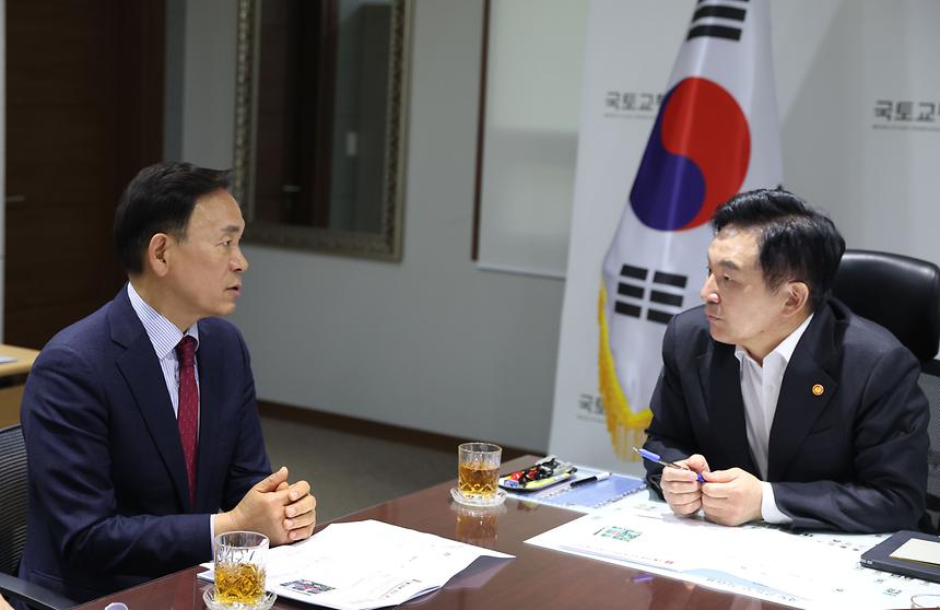 원희룡 국토교통부 장관 면담 - 1