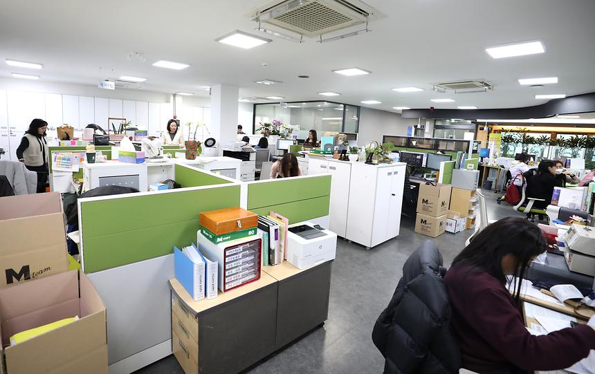 개포3동주민센터 임시청사 이전 준비 - 4