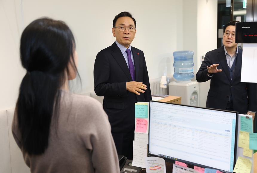 개포1동 현장민원실, 개포3동·일원1동 임시 동청사 방문 - 3