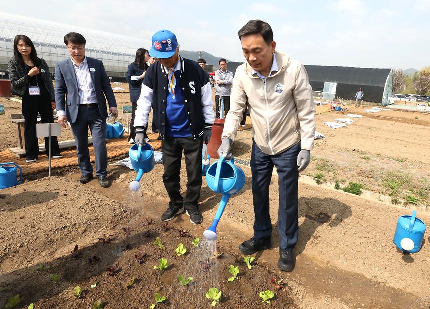 세곡천 힐링텃밭 개장 행사 - 1