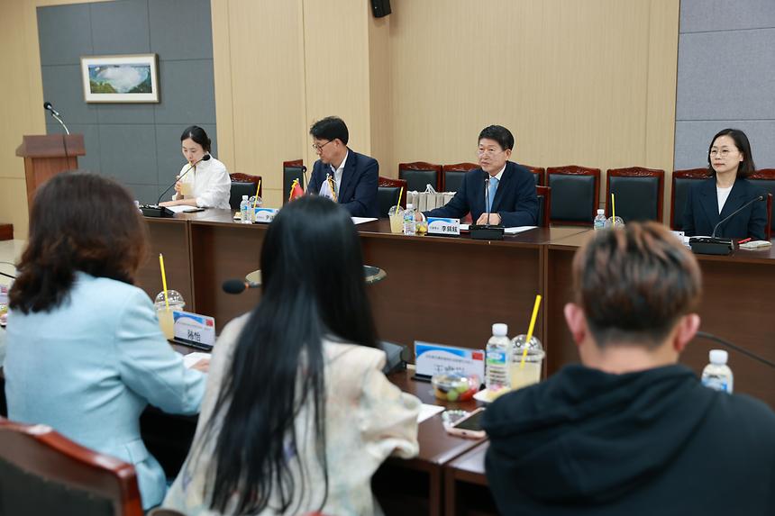 중국 상하이 푸둥신구 대표단 방문 - 3