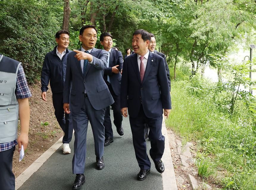 증평군수, 강남구 방문 - 8