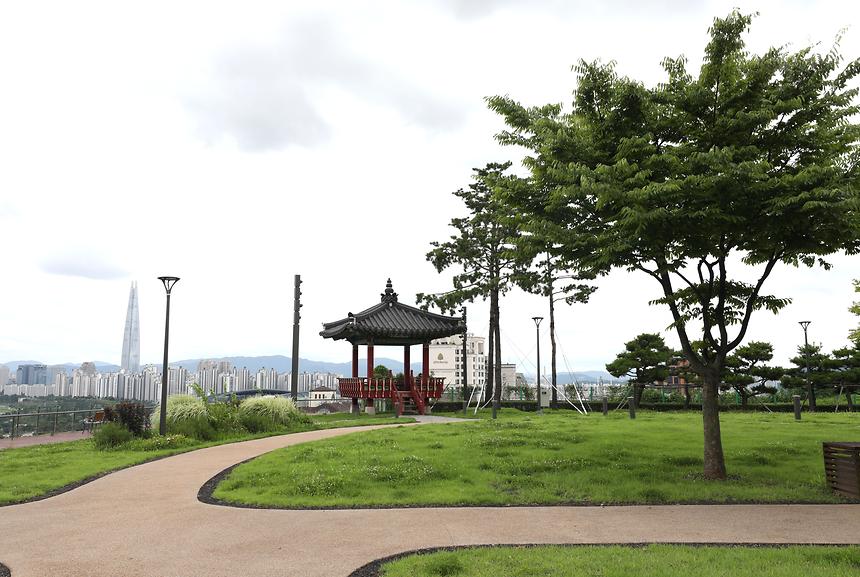 하늘에서 내려다 보는 삼성해맞이공원 - 3