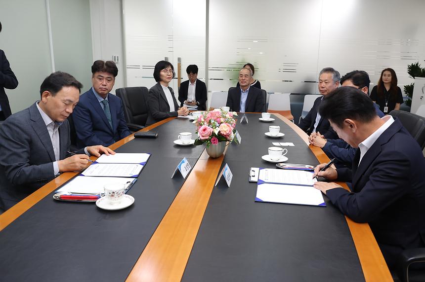 강남구-의정부시 실무협력 합의 체결 - 6