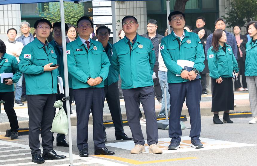 구청사 화재대피훈련 실시 - 5