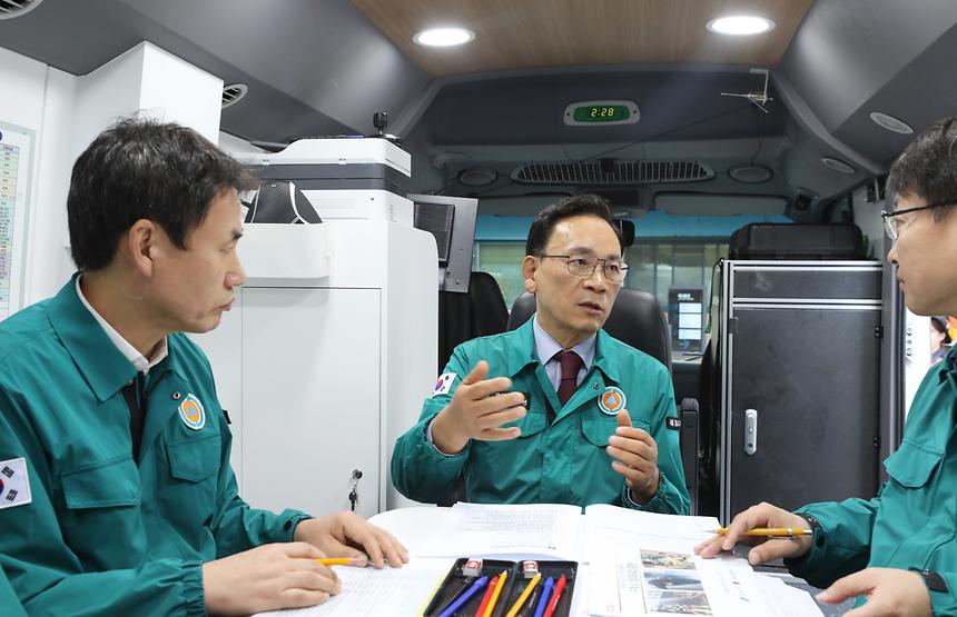 구청사 화재대피훈련 실시 - 1