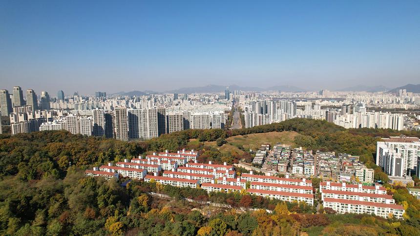 가을 대모산(드론촬영) - 6