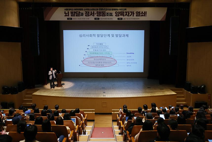 ‘김붕년 교수화 함께하는 부모교육’ - 2