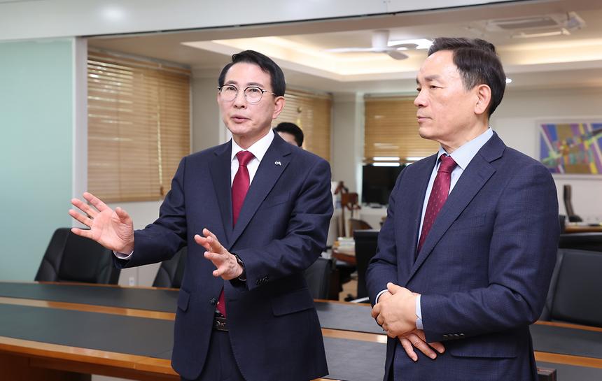 이완섭 충남 서산시장 방문 - 3