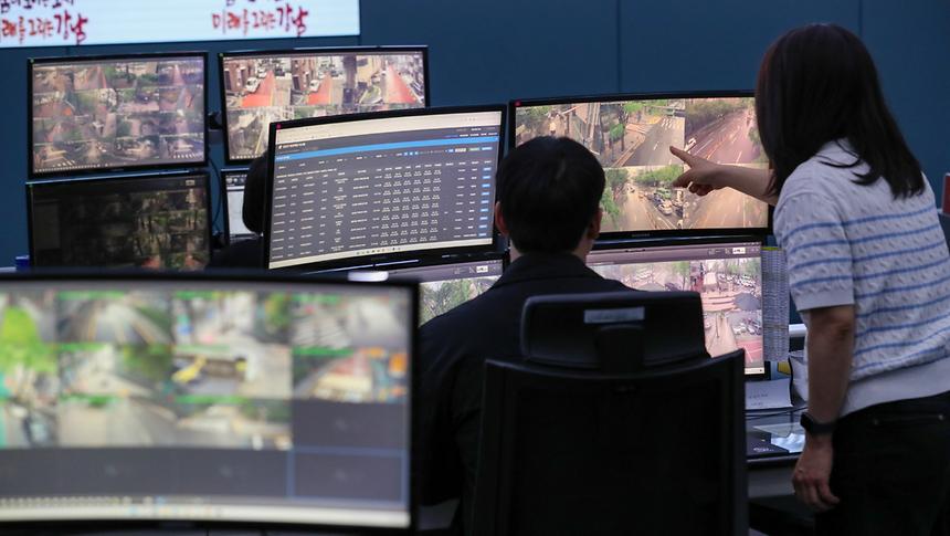 강남구 CCTV 도시관제센터  - 6