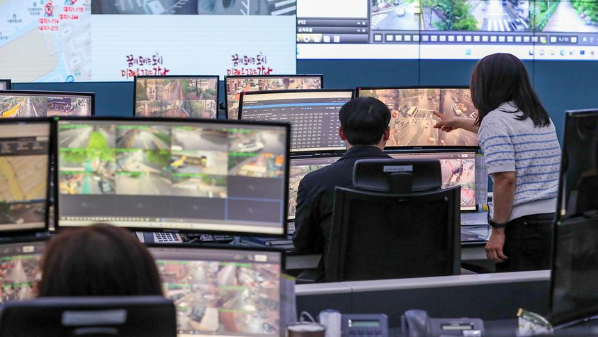 강남구 CCTV 도시관제센터  - 5