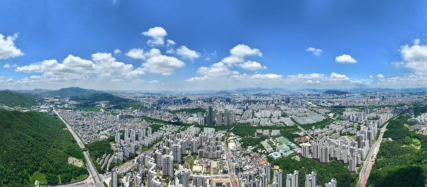 강남구 전경(항공촬영) - 2