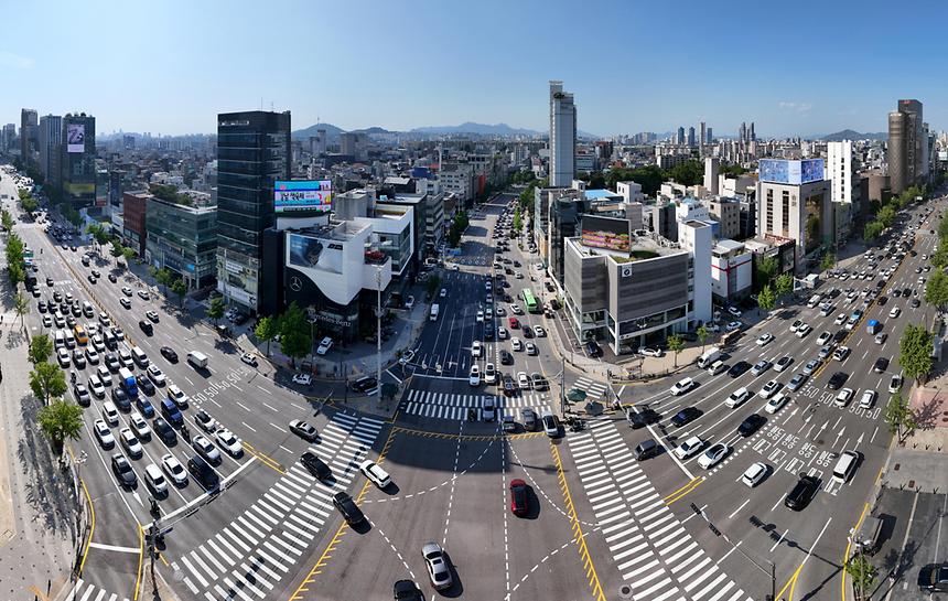 도산대로 외제차 전시장 거리 - 5