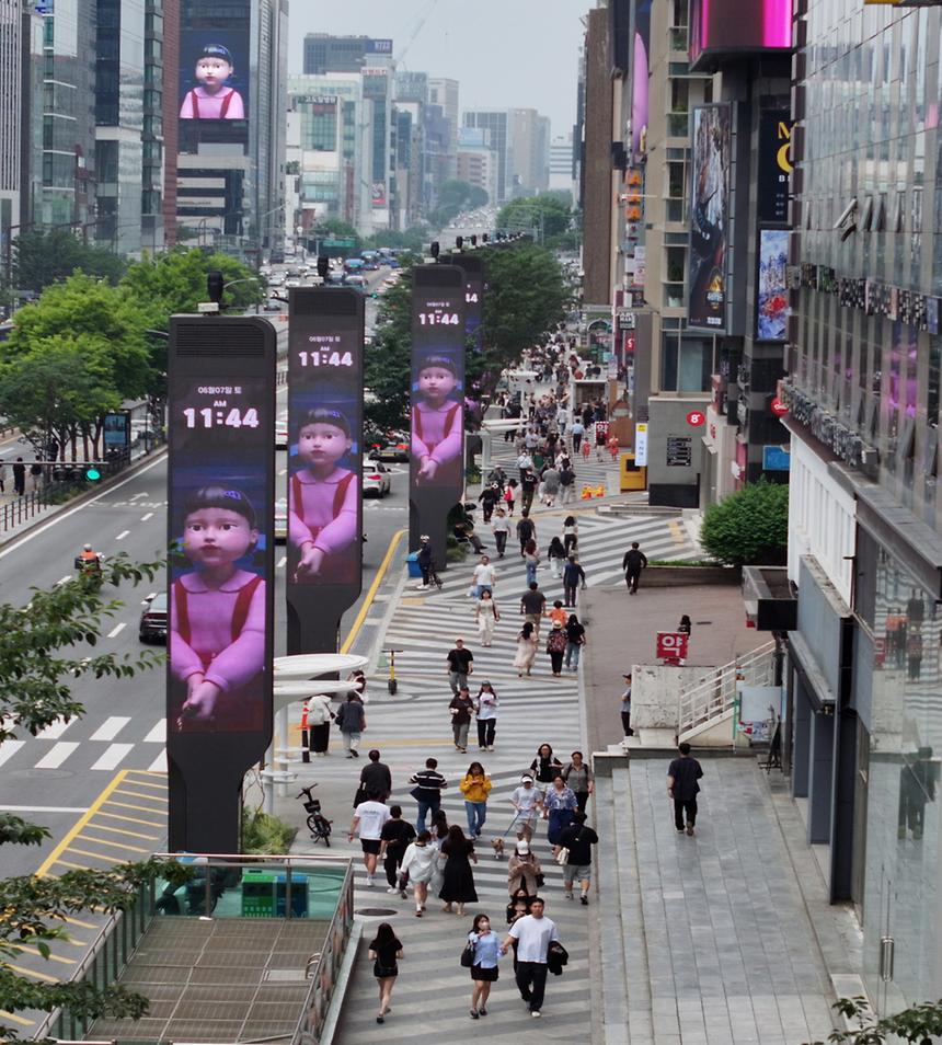 강남역 미디어폴 - 3