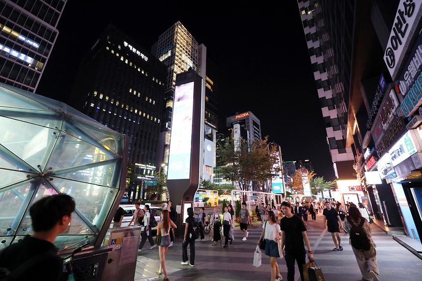 강남의 밤거리 - 1