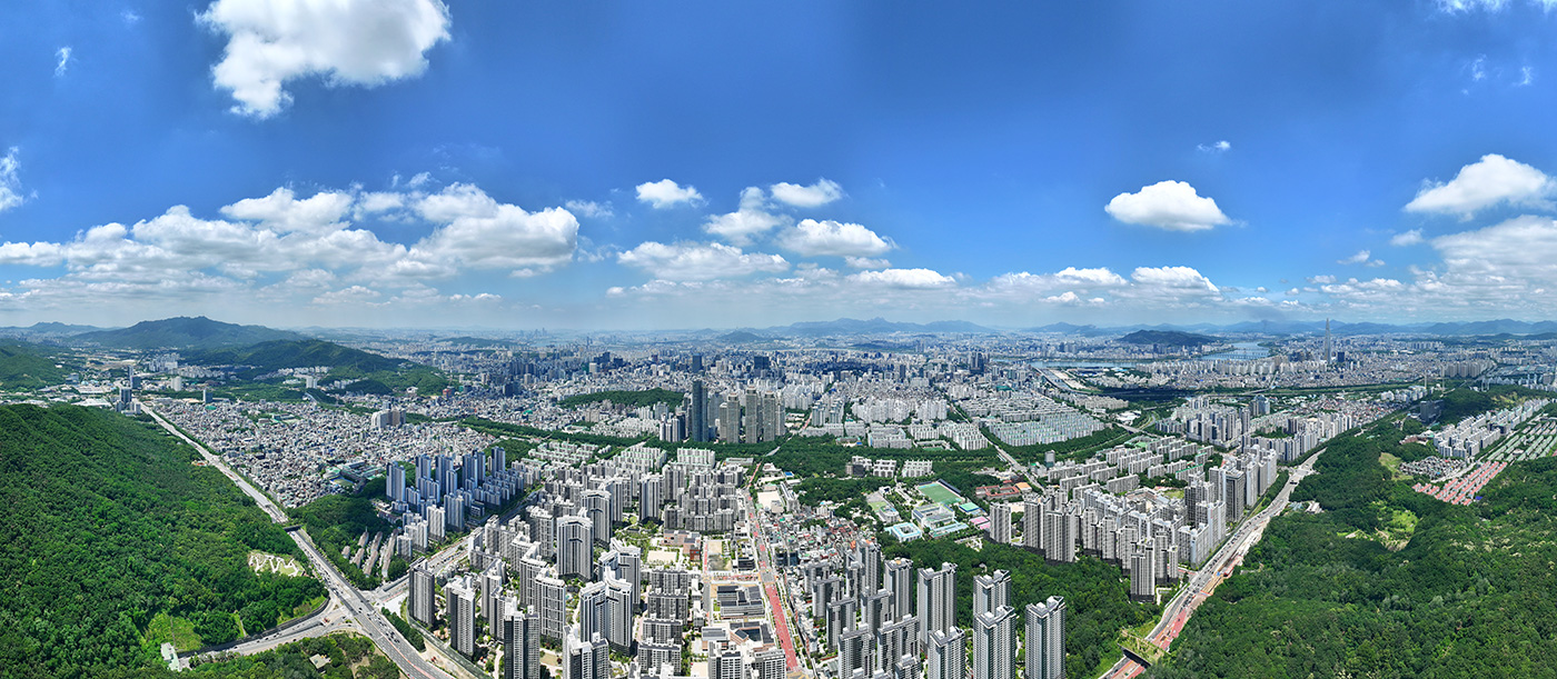 강남구에 오신 걸 환영합니다.