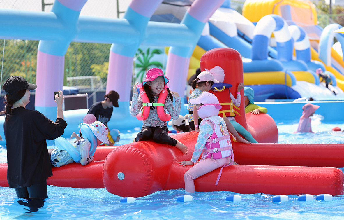 도심 속 즐기는 물놀이