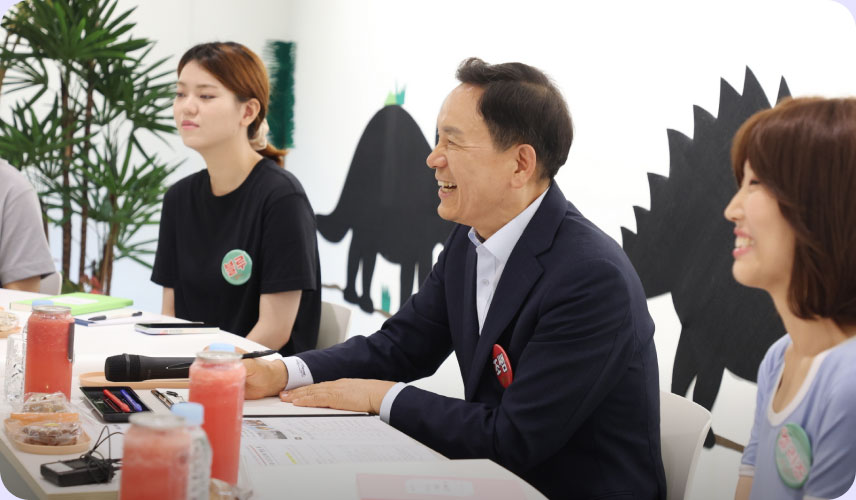 논현문화마루에서 2030 청년들과 함께