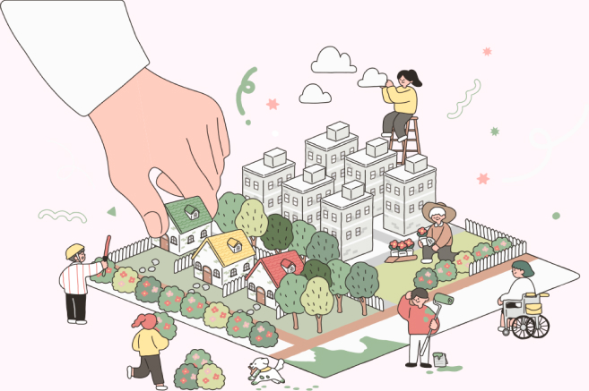 ‘주민들과 함께 만드는 마을 여행’, ‘어르신 텃밭 가꾸기 사업’