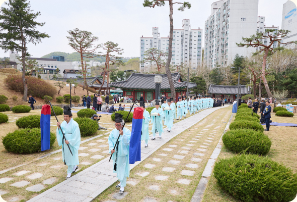 무안대군·광평대군·영순군 삼선조 제향식 현장