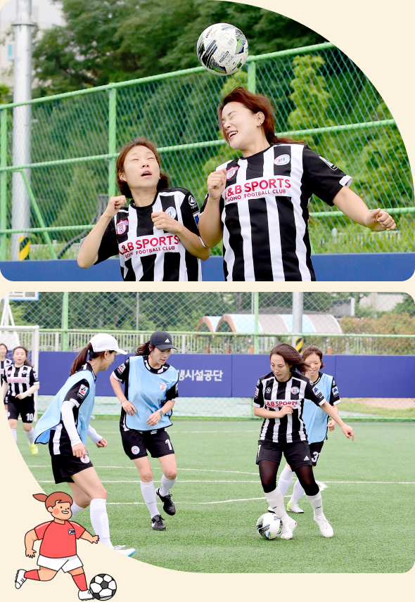 엄마 축구단 ‘맘쓰 싸커’
