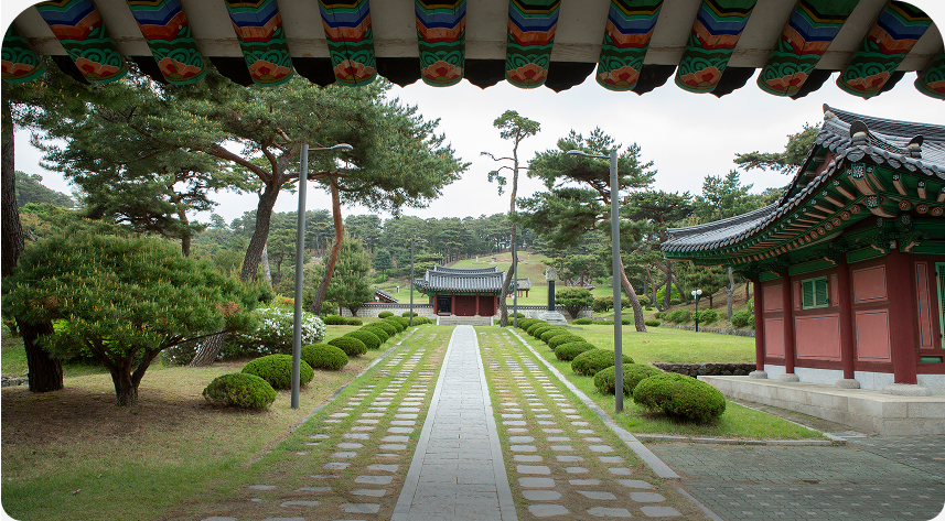 500년의 역사를 지닌 전주 이씨 광평대군파 묘역