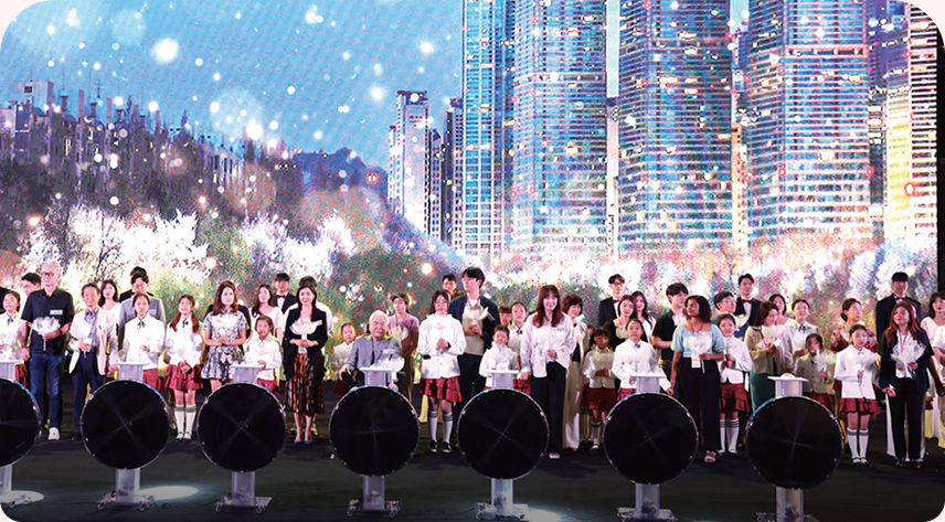 구민대표단 50인과 함께한 비전선포식