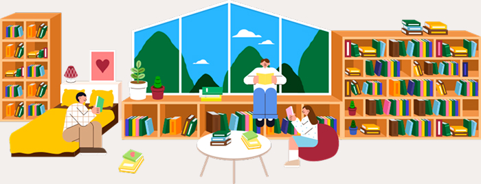 커피 향 속에서 머무는 시간 북카페