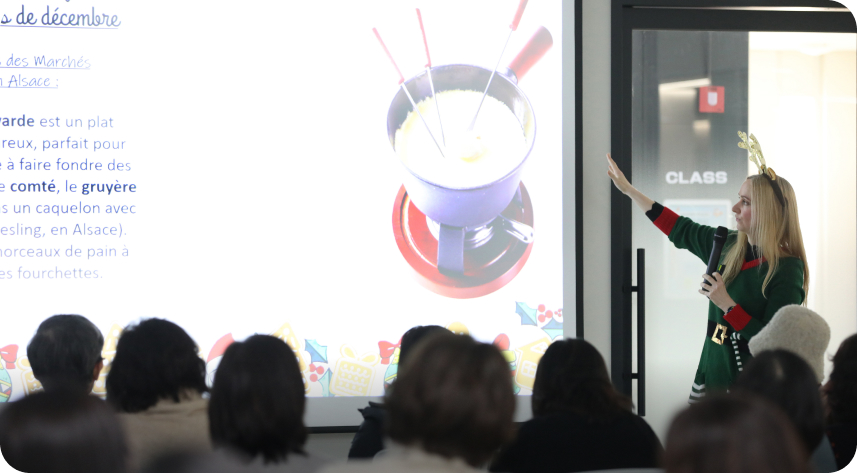 2024년 크리스마스 특별 강좌 모습