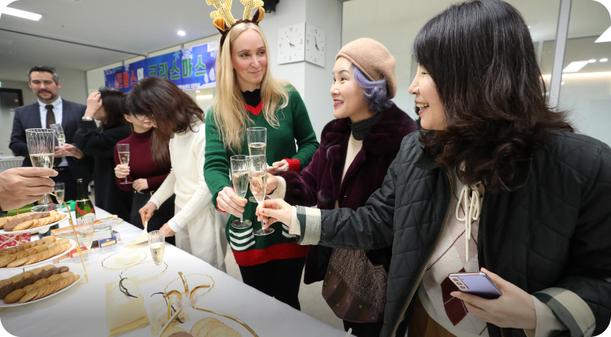 2024년 크리스마스 특별 강좌 모습