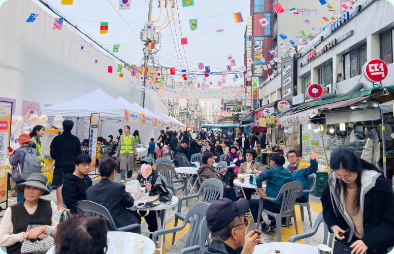 지역 상생의 장, 활기 되찾은 도곡시장