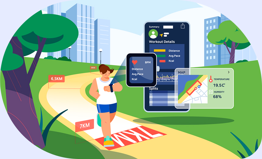 새해 운동은 스마트 앱으로!