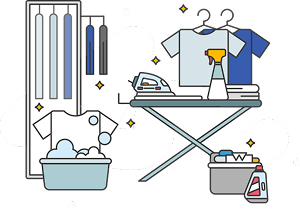 취약계층 세탁 및 짐 보관 서비스 지원