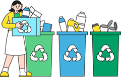 설날 연휴 기간 생활 쓰레기 배출 안내