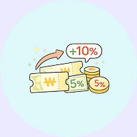 혜택 구조-구매 5% 할인 + 결제 5% 페이백 = 최대 10% 절약