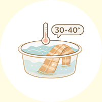 소재별 물 온도