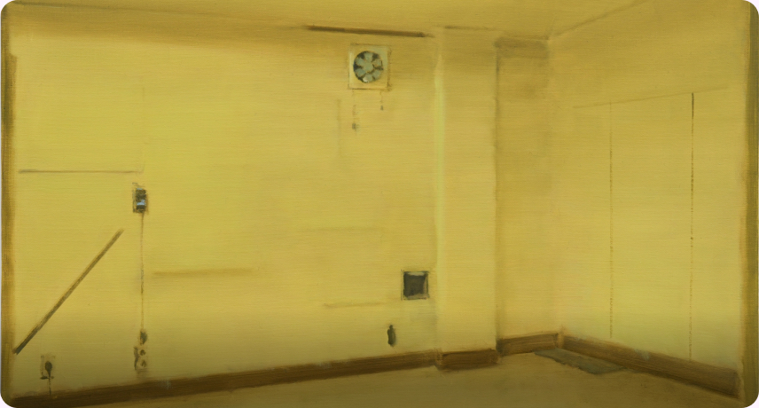 노충현 작. 방(room)80.5 x 117cm oil on canvas 2025