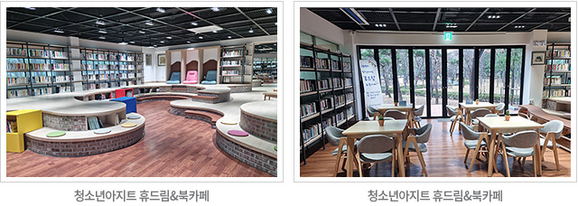 꿈꾸는 교실(열공실 하나). 책읽는 교실(도서, 인터넷자료실).