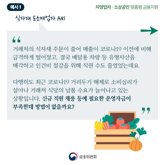 식자재 도소매업자 A씨 