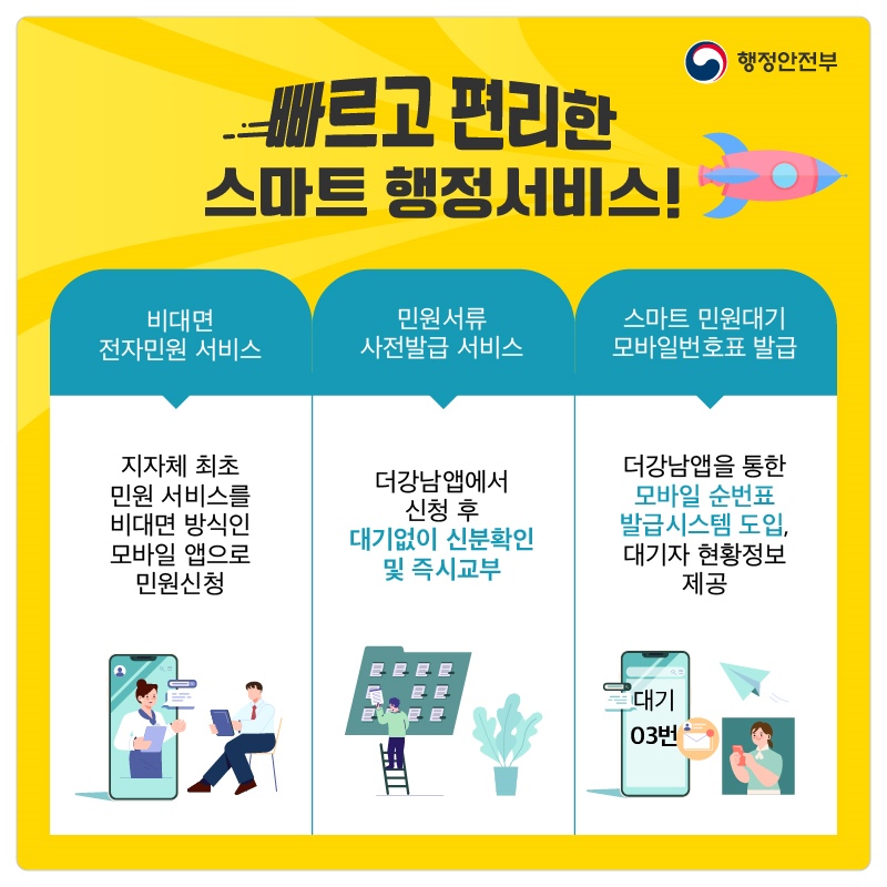 빠르게 스마트하게 민원서비스