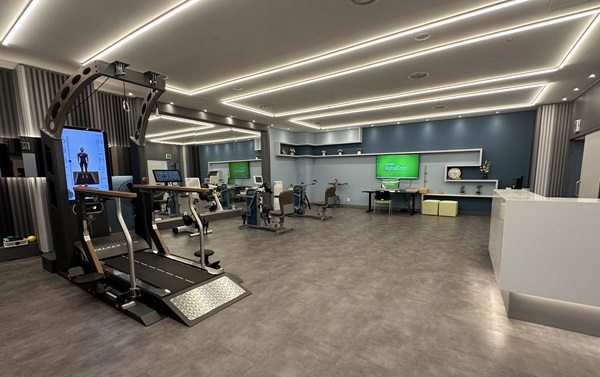 ▲ 강남구보건소 수서분소에 새롭게 단장한 ‘스마트 재활치료실’ 모습.