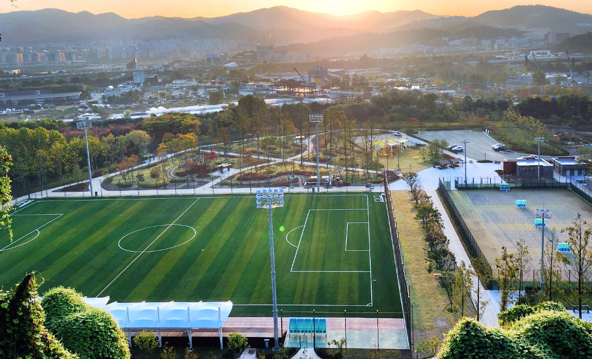 50년간 방치된 돌산에서 '강남세곡체육공원'으로 탈바꿈