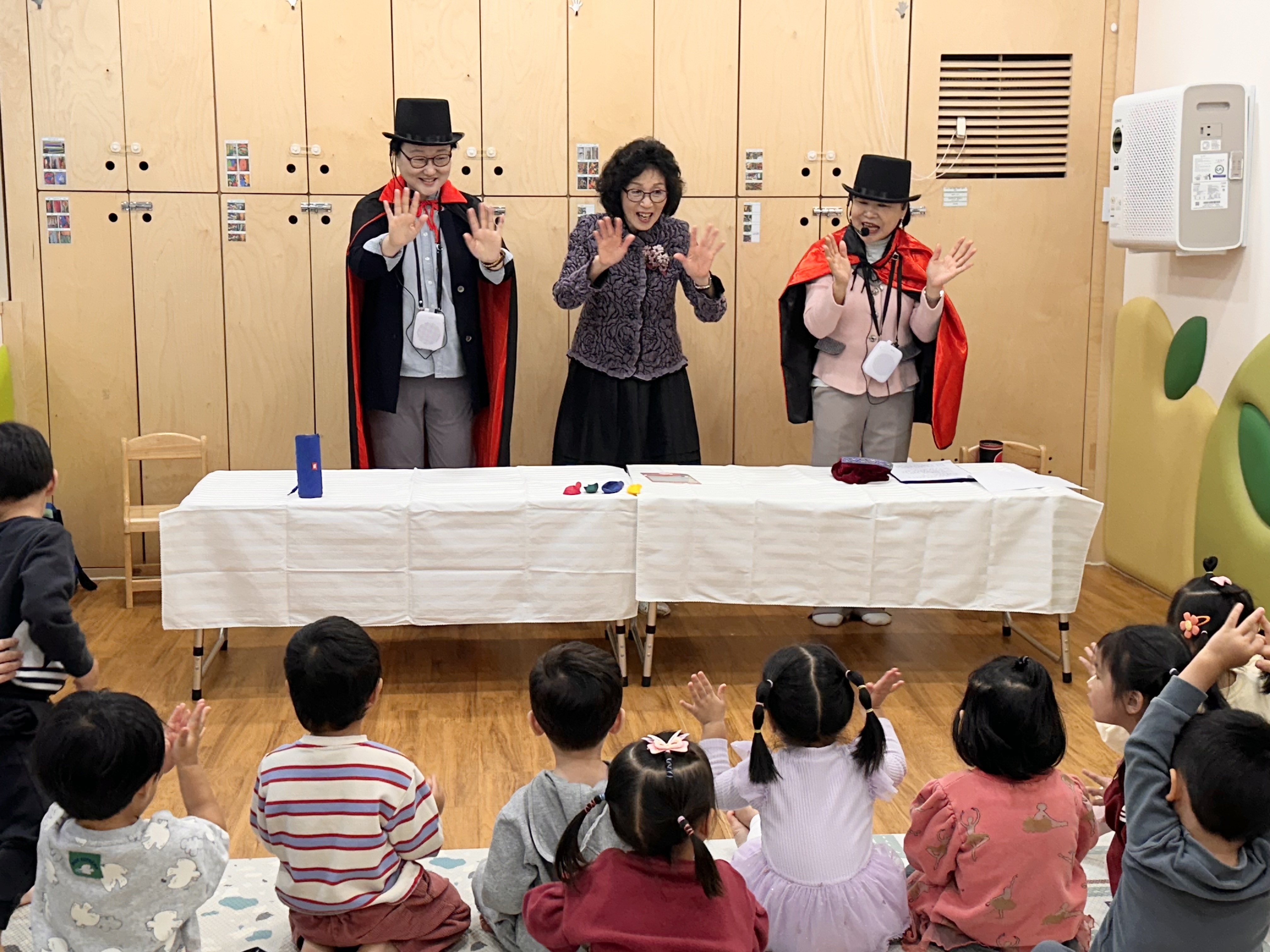 이야기지니 봉사단&논현마술봉사단, 예향어린이집에서 공연 봉사활동 진행 [노인전문자원봉사사업]